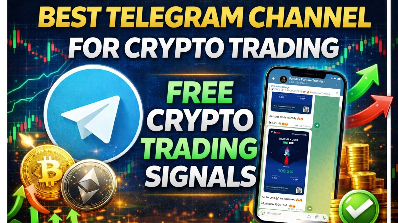 Best Telegram Channel for Crypto Trading | Free Crypto Trading Signal on Telegram 