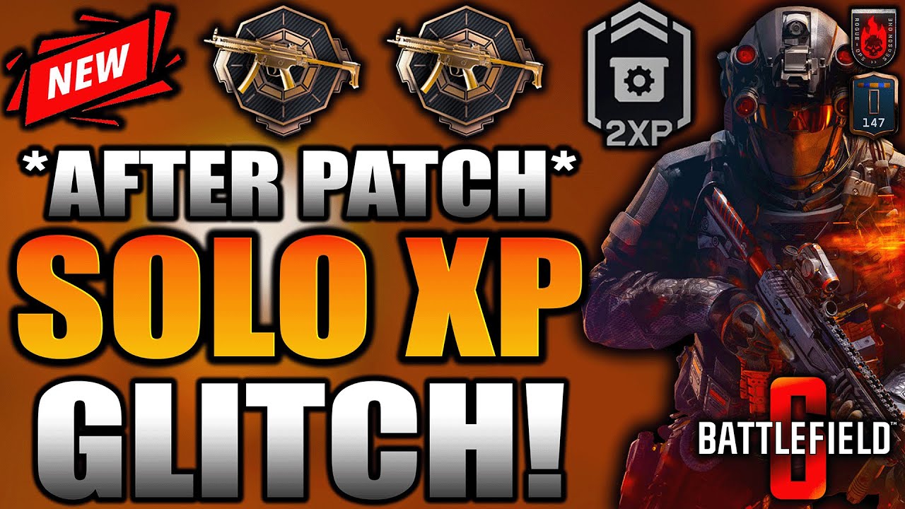 *AFTER PATCH* ✅ NEW SOLO XP GLITCH BF6! BF6 XP GLITCHES/BATTLEFIELD 6 GLITCH/BATTLE PASS/WEAPON XP