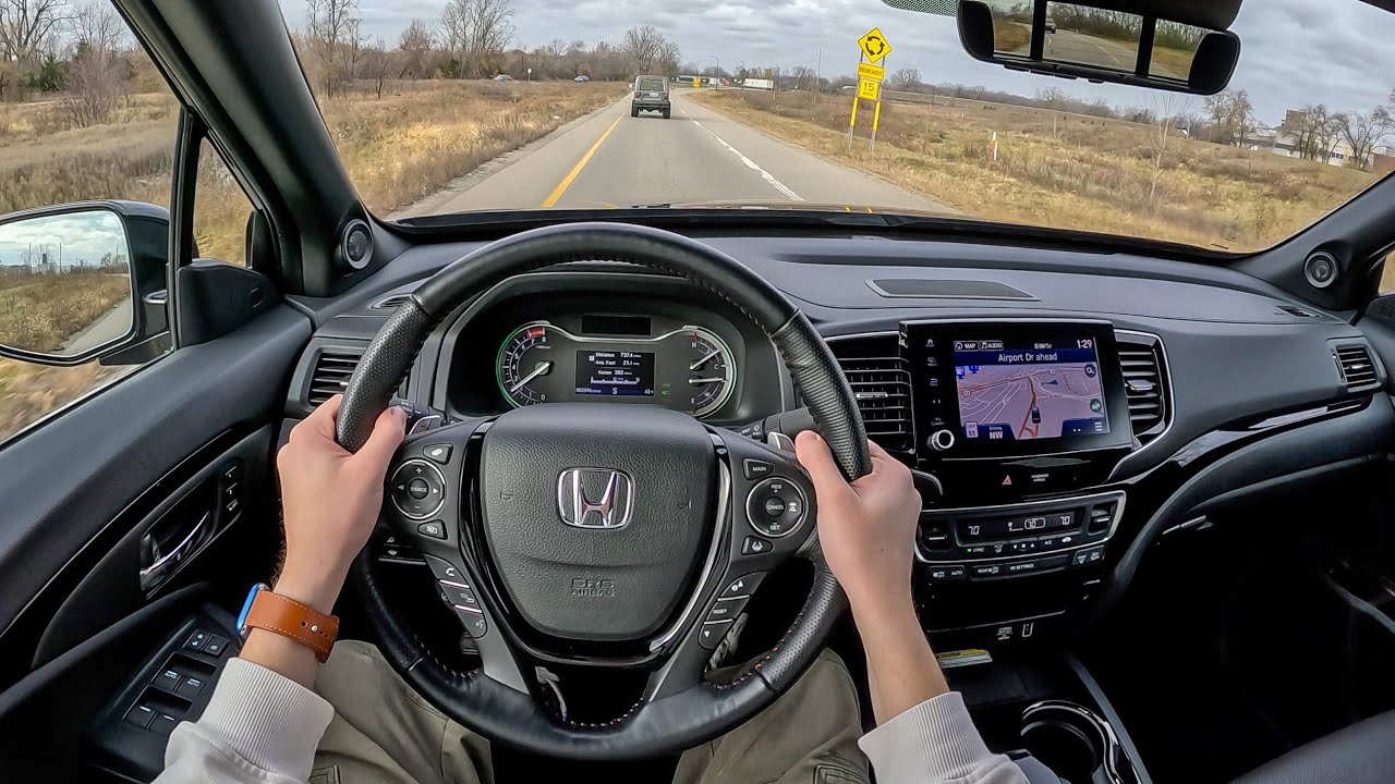 2022 Honda Ridgeline Black Edition - POV Test Drive (Binaural Audio)