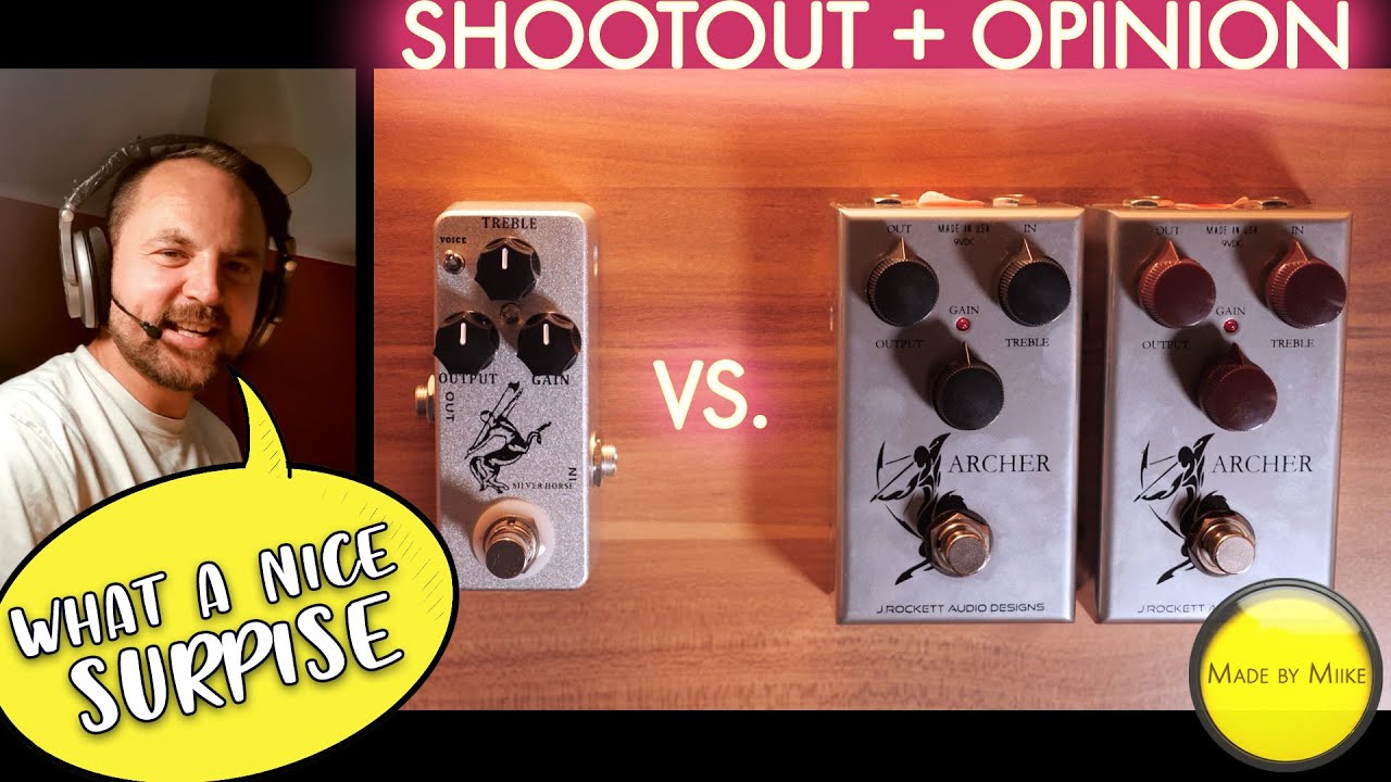 Shootout + Opinion: J. ROCKETT ARCHER & THE JEFF ARCHER vs. MOSKY AUDIO SILVER HORSE (Klon Clones)