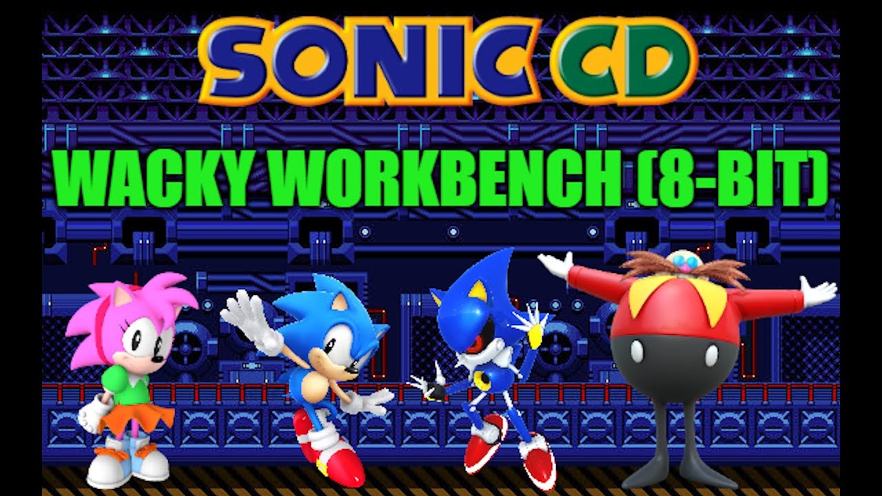 Sonic CD - Wacky Workbench Zone (JPN) (8-bit)