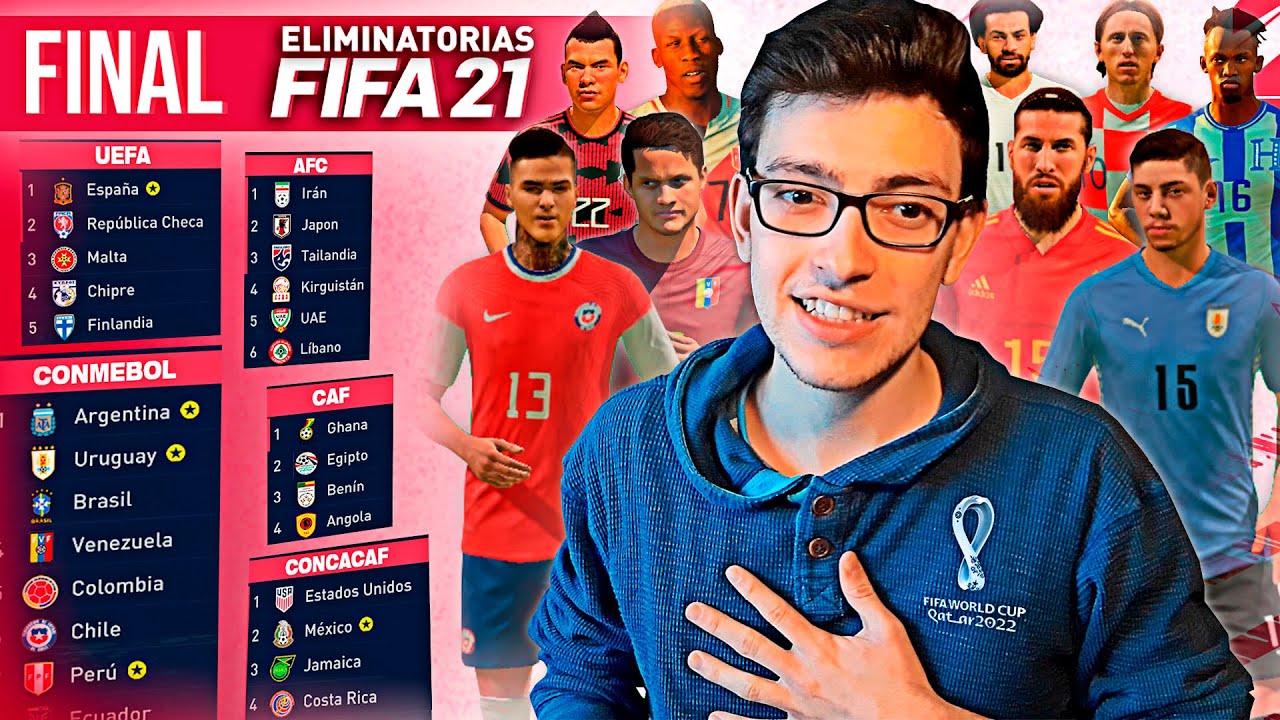 Simulo las ELIMINATORIAS al MUNDIAL 2022 con TODO LICENCIADO en FIFA 21 - Ep. 3 *¡HAY SORPRESAS!*