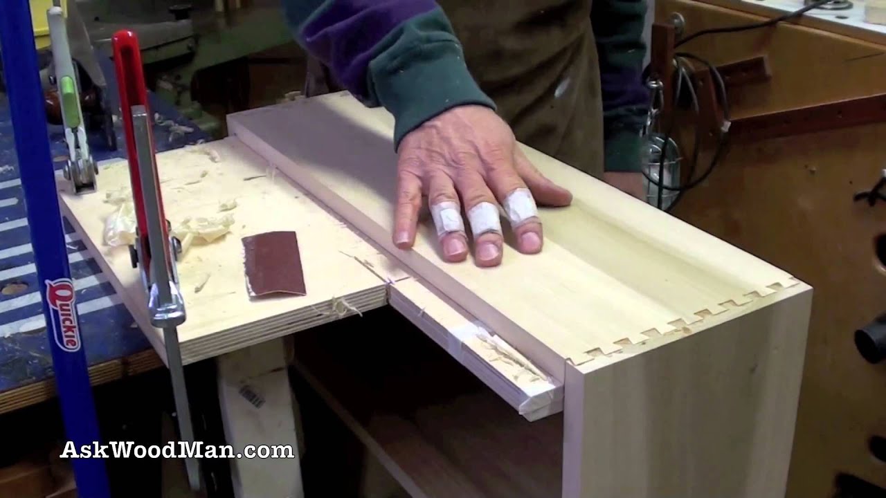 How To Make Plywood Boxes • 57 of 64 • Woodworking project for kitchen cabinets, desks, etc...