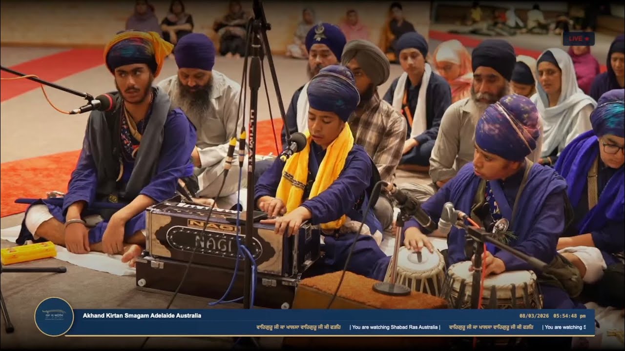 LIVE 🔴 | Holla Mahalla Akhand Kirtan Smagam | Shabad Ras Australia 
