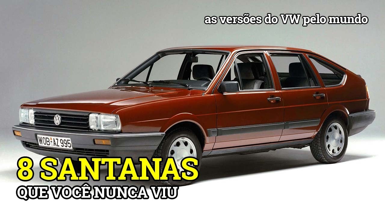 VW Santana hatch e mais versões que você nunca viu | Curiosidades | Os carros mundo afora