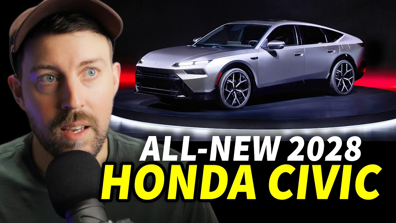 Компания Honda потрясла мир своим новым Honda Civic 2028 года.