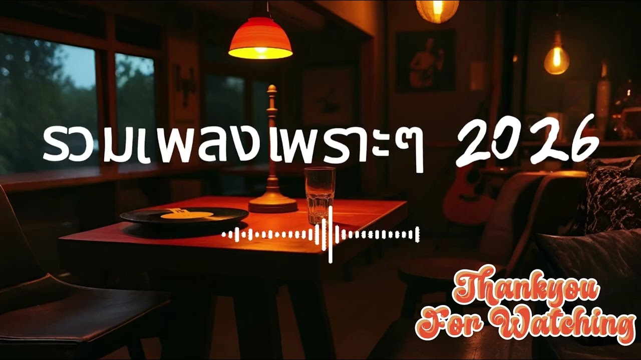 รวมเพลงเพราะ ฟังสะบาย ได้ทั้งวัน  ฟังทำงาน เปีดใน ร้านกาแฟ BY SOUND LOVER