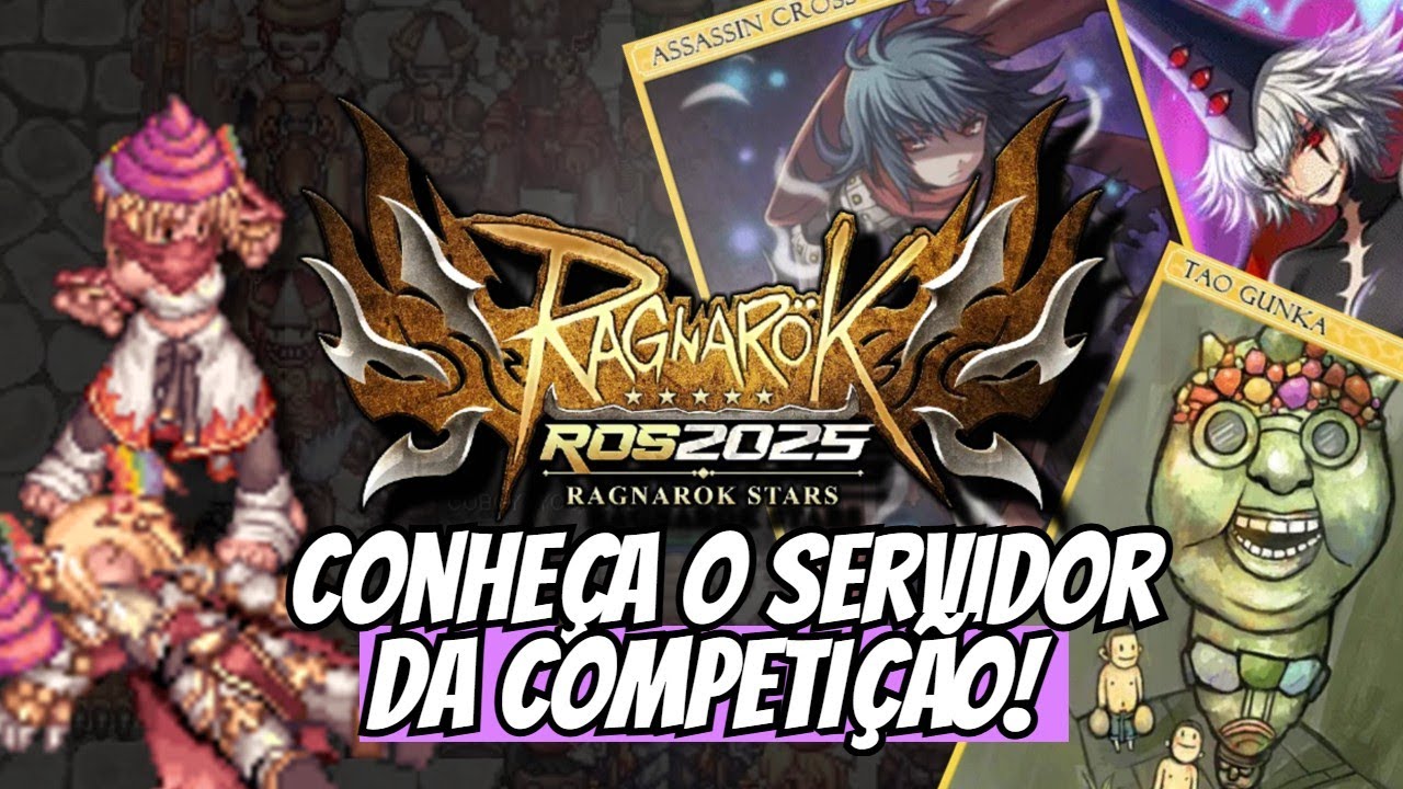 ESSE SERVIDOR VAI SEDIAR O ROS LATAM 2025 - RAGNAROK ONLINE STARS