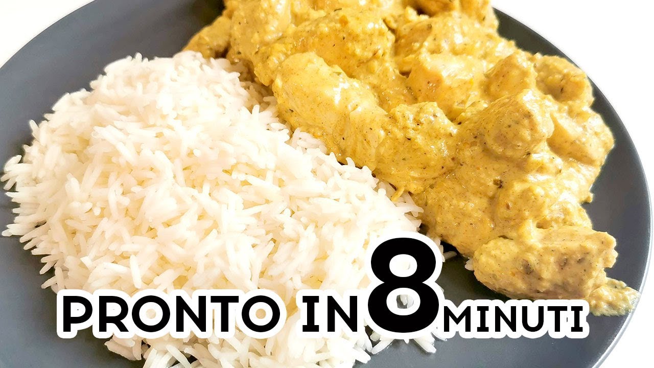 POLLO AL CURRY IN SALSA DI ANACARDI IN 8 MINUTI? #LaRicettaDiFretta