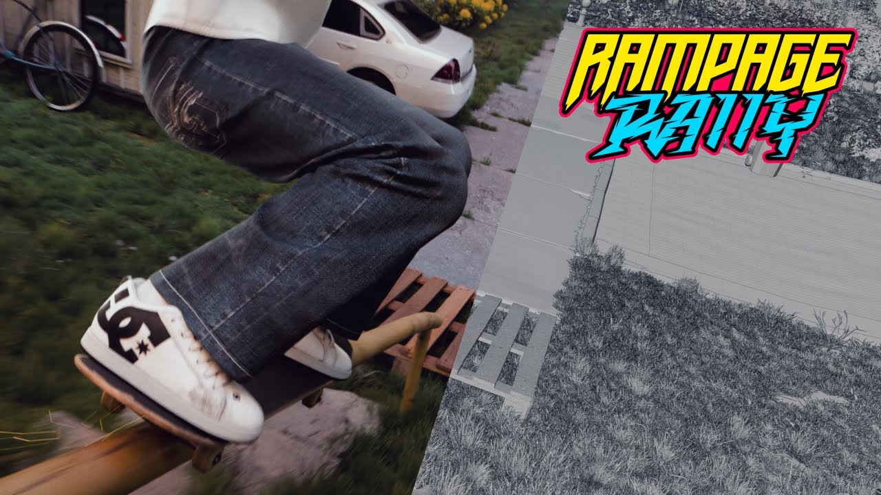 Как я создал потрясающую сцену катания на скейте в Blender | RAMPAGE RALLY 3D Challenge