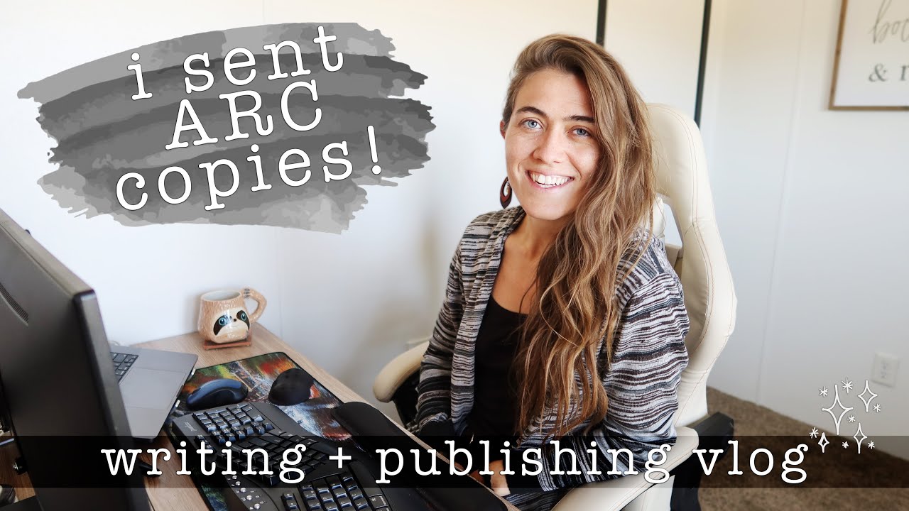 Sending ARCs, Preptober Workbook, and Writing Book 2 | Writing & Publishing Vlog | Natalia Leigh