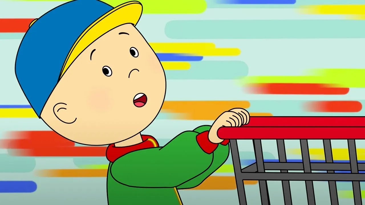 カイユー | スーパーマーケットのカイユー | 面白い漫画 | キッズ漫画 | ケイルー | Caillou