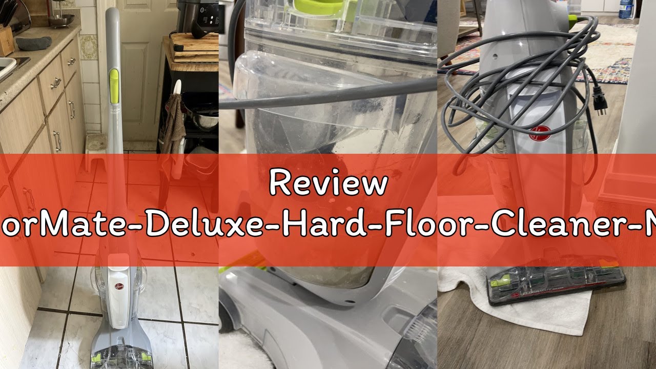 Review Hoover-FloorMate-Deluxe-Hard-Floor-Cleaner-Machine,-Wet-Dry-Vacuum,-FH40160PC,-Silver