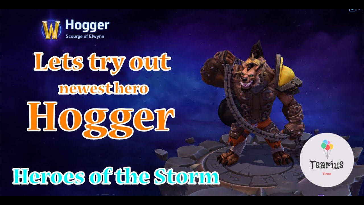 Hogger buid and playstyle guide 2020  heroes of the storm newest hero hogger