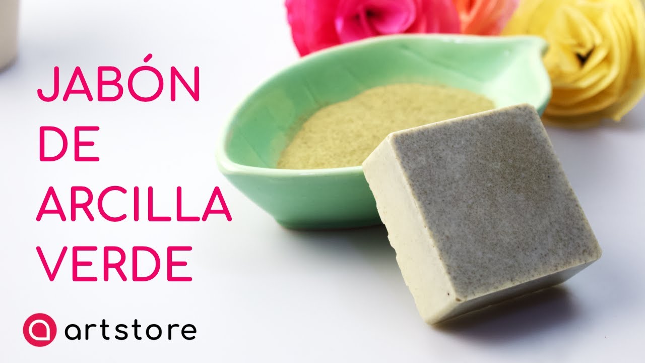 ✅COMO hacer un JABON de ARCILLA VERDE