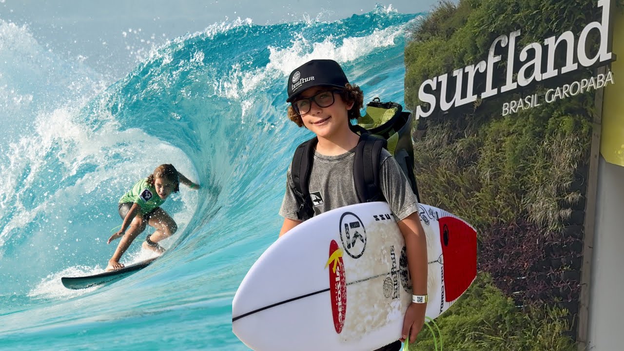 SURFLAND - Surf de manh&atilde;, de tarde e de noite