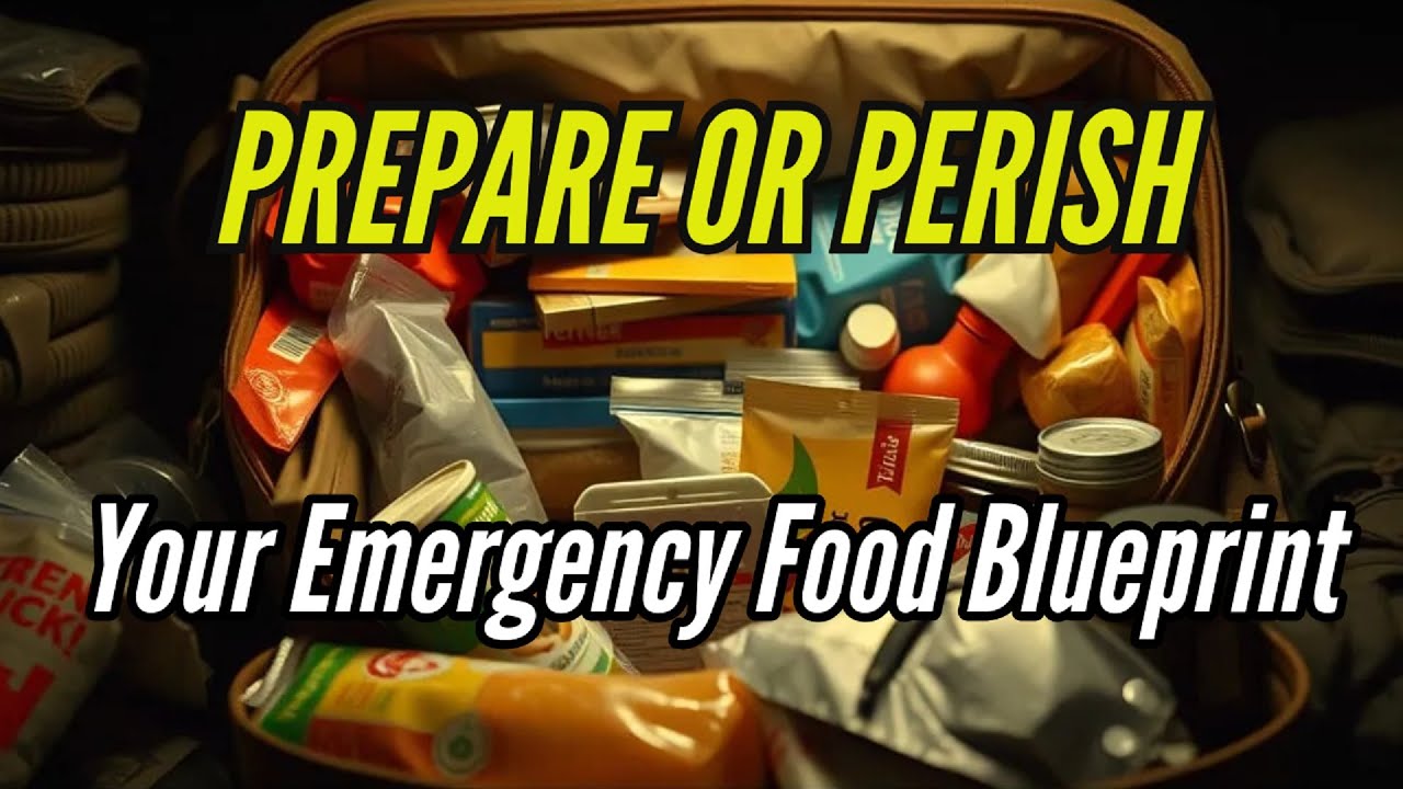 The Essential EMERGENCY Food Supplies for Your Survival Kit!