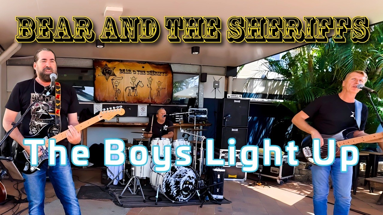 Bear And The Sheriffs – Boys Light Up Live at Chinderah Tavern (Tweed River Session) ☀️🎸