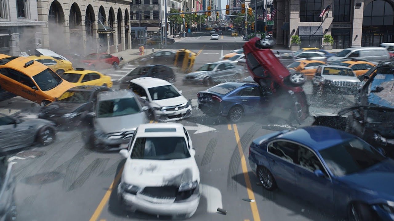 All Car Crashes Scenes In Movies (No Music)