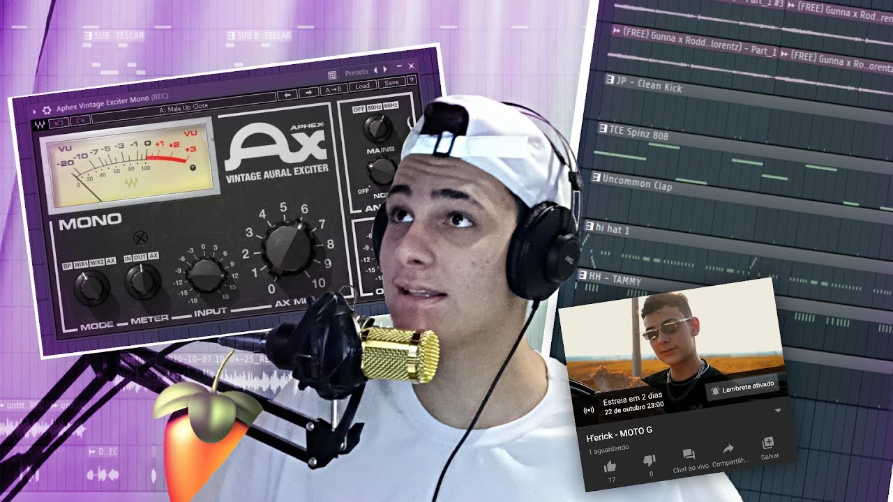 MOSTRANDO A MIXAGEM DA MINHA NOVA MÚSICA (H'erick - Moto G)