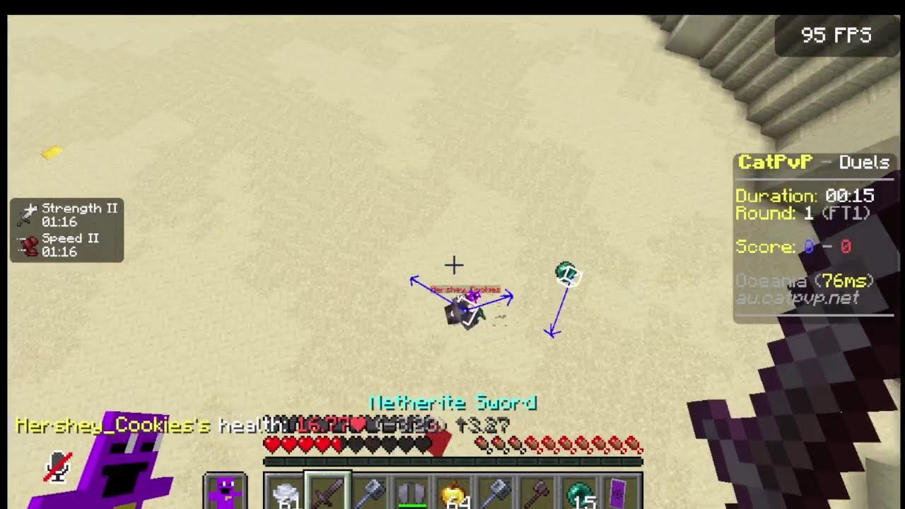 LIVE doing pvp on a world