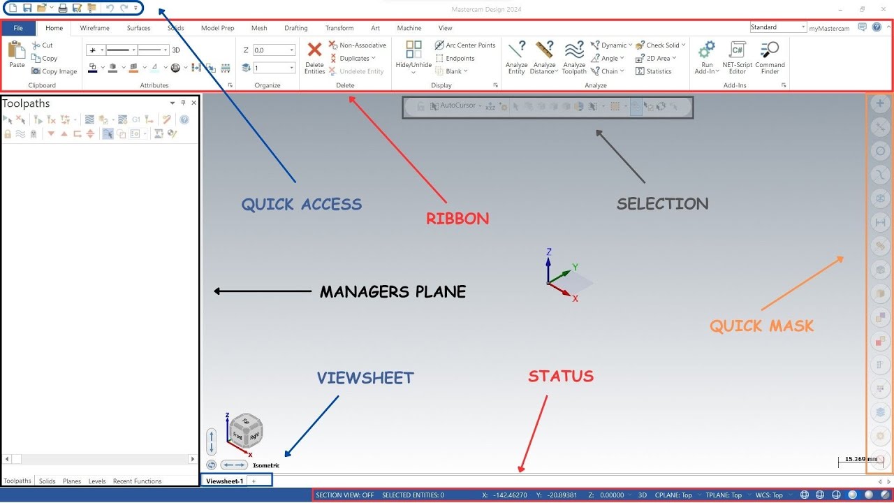 Mastercam 2024: User Interface Series