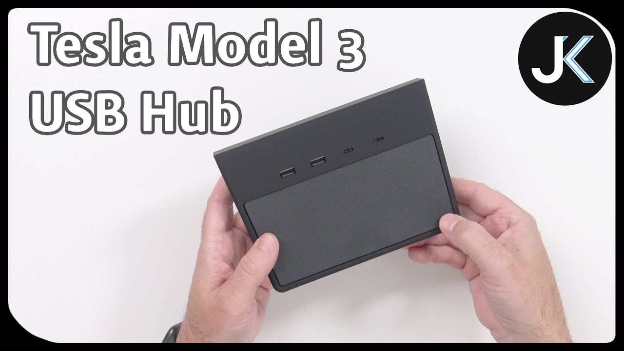 Add More USB Ports to the Tesla Model 3! Jeda USB Hub
