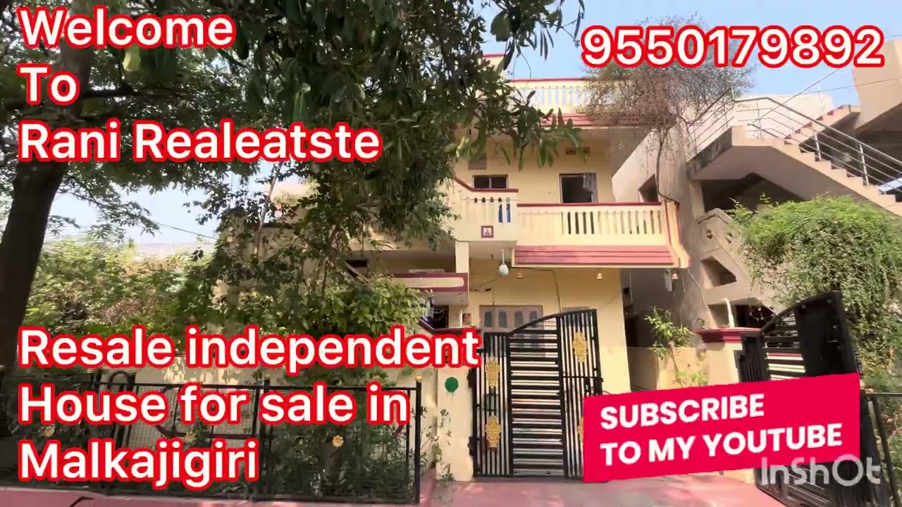 (SK235) Resale independent house for sale in Malkajigiri near to Anandbag x Road 200 sqyrds
