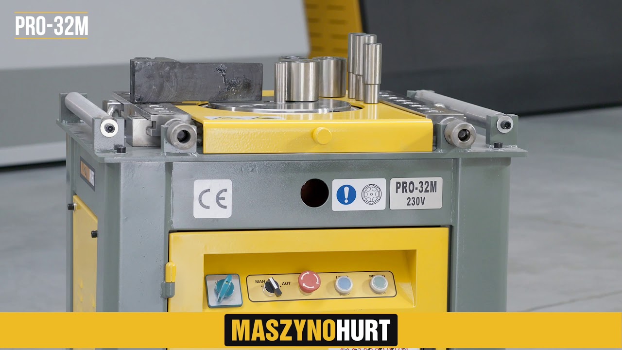 Giętarka PRO-32M 230V do prętów - maszynohurt.pl