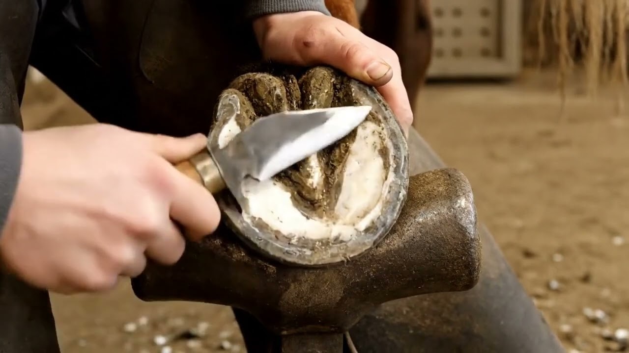 🌬️ Bedding choices for hooves for beginners 🌧️ #HorseLovers #BarefootHorse #CleanHooves
