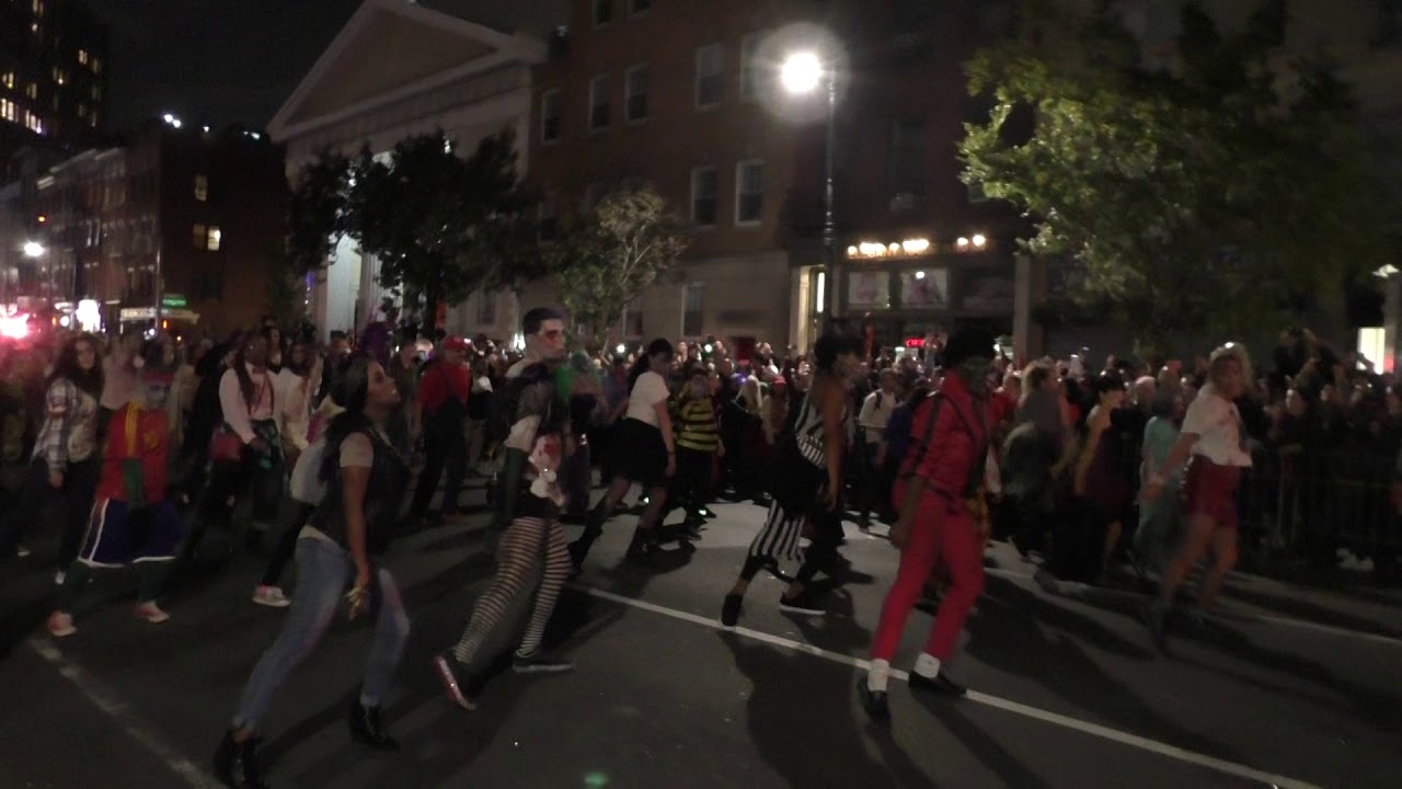 Village Halloween Parade~2018~NYC~Thriller Wows the Crowd~NYCParadelife