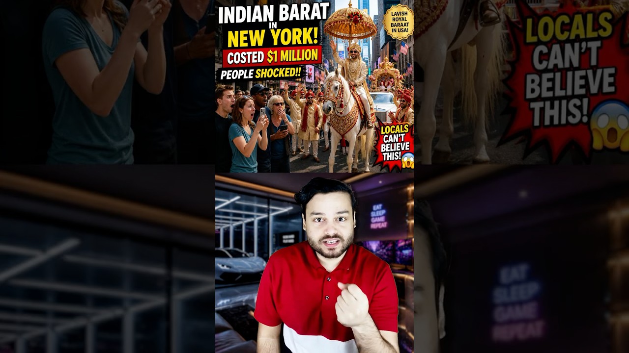 Illegal Indian Wedding in New York? How This Guy DID IT? #shorts