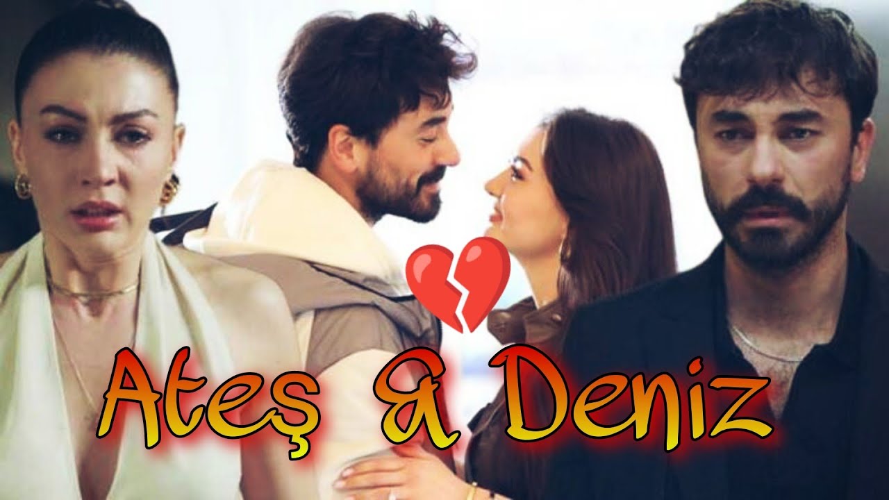 Ateş & Deniz 💔 - Yerle Yeksan (English Subs)