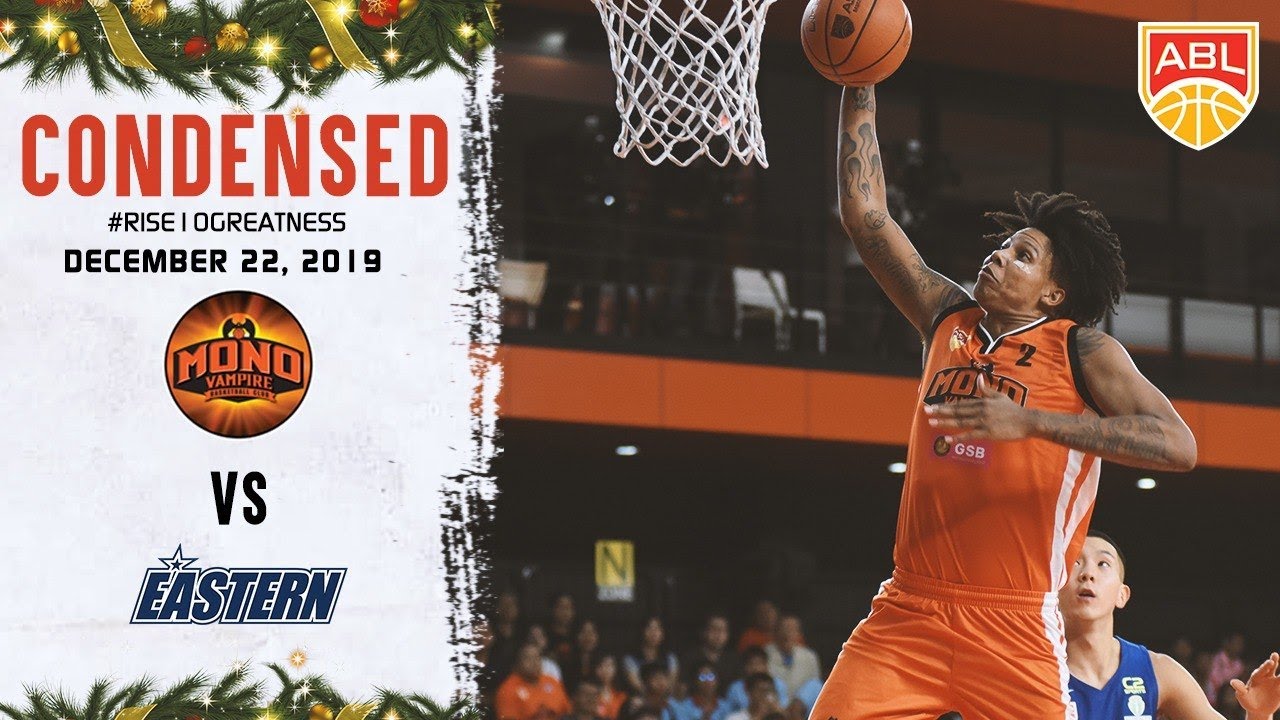 Mono Vampire v Hong Kong Eastern | CONDENSED HIGHLIGHTS | 2019-2020 ASEAN Basketball League