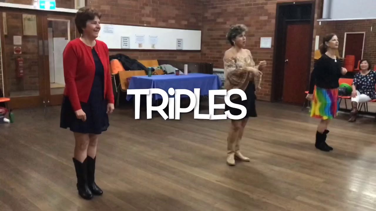 Line Dance “ Triples “
