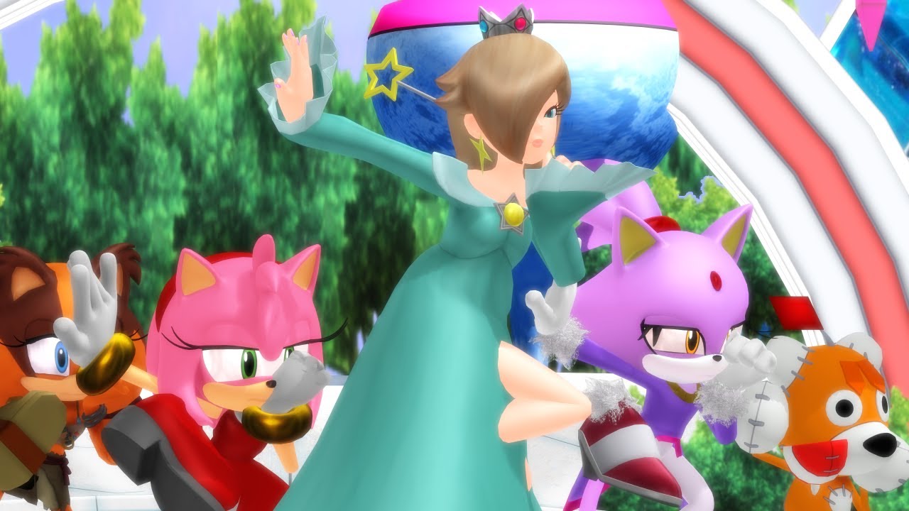 (MMD Mario & Sonic) CANDY CANDY full ver.