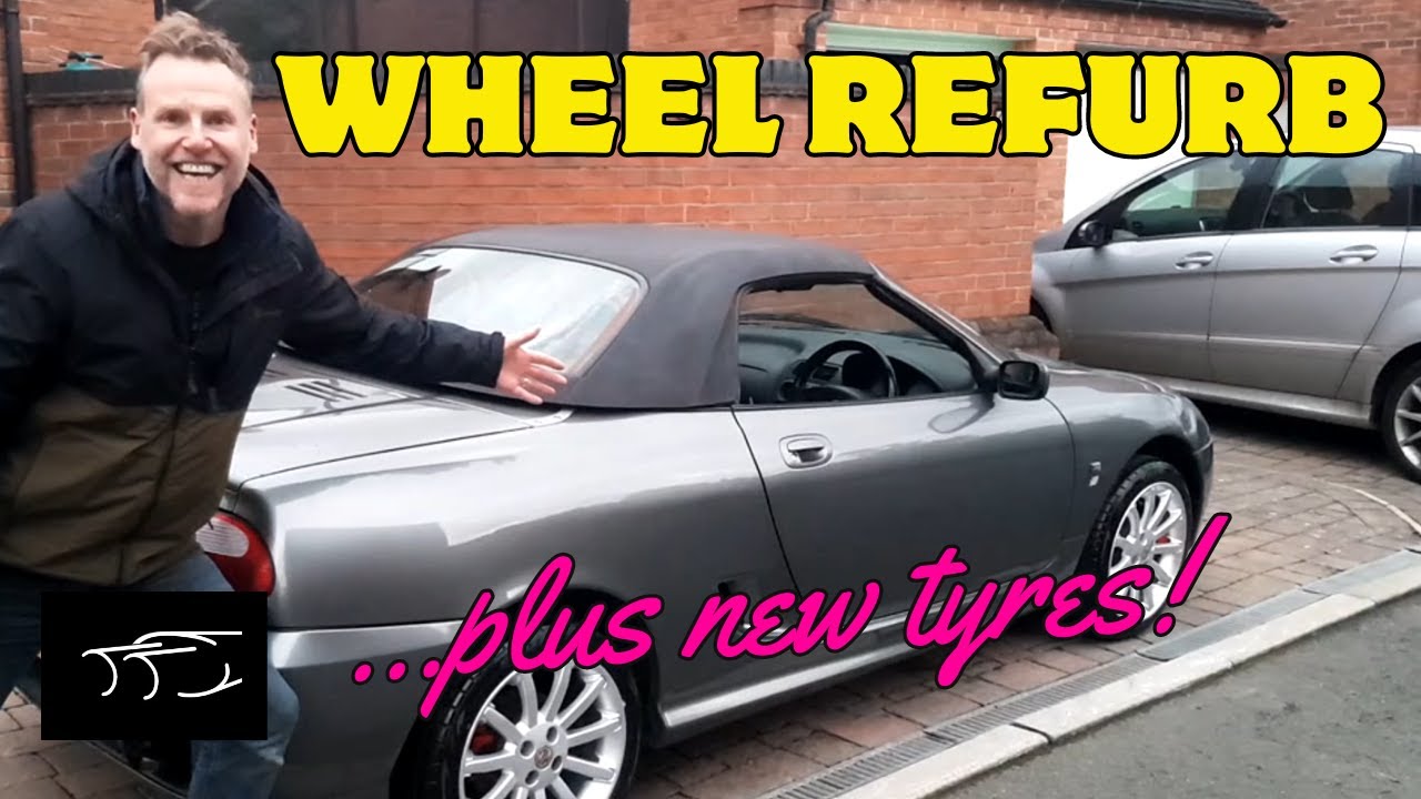 Project What TF - 5yard Wheel Refurbishment plus new Tyres.  MG TF @Exhausted