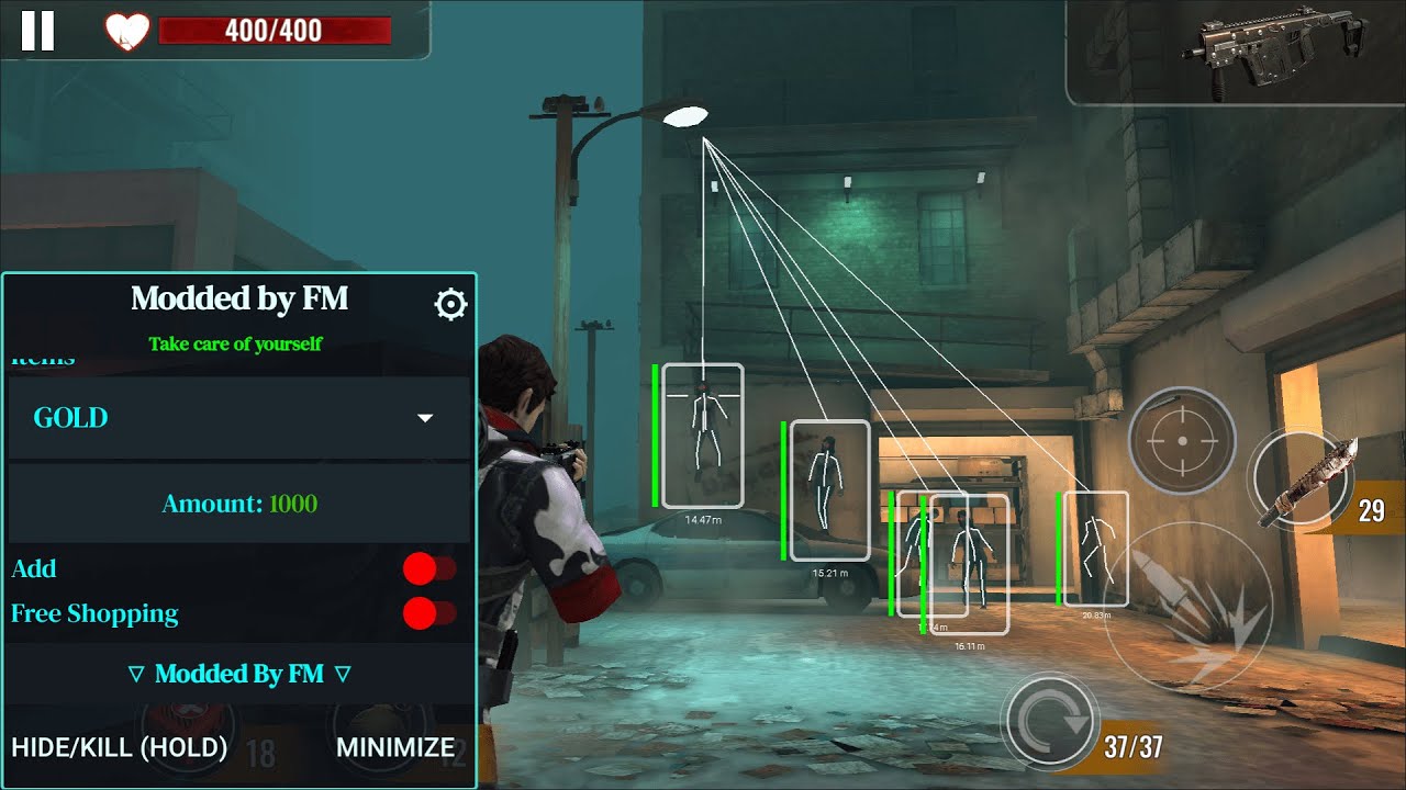 ZOMBIE HUNTER MOD MENU - V1.93.0