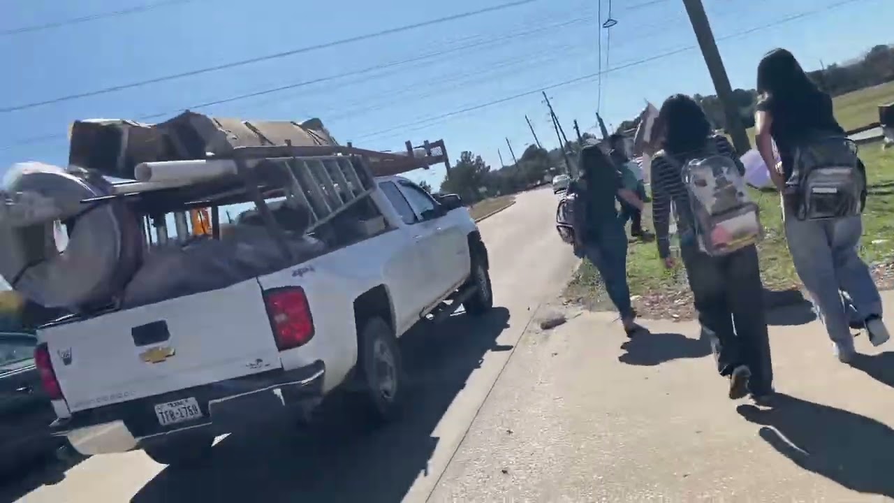 CYPRESS FALLS WALKOUT ICE PROTEST 2/6!!