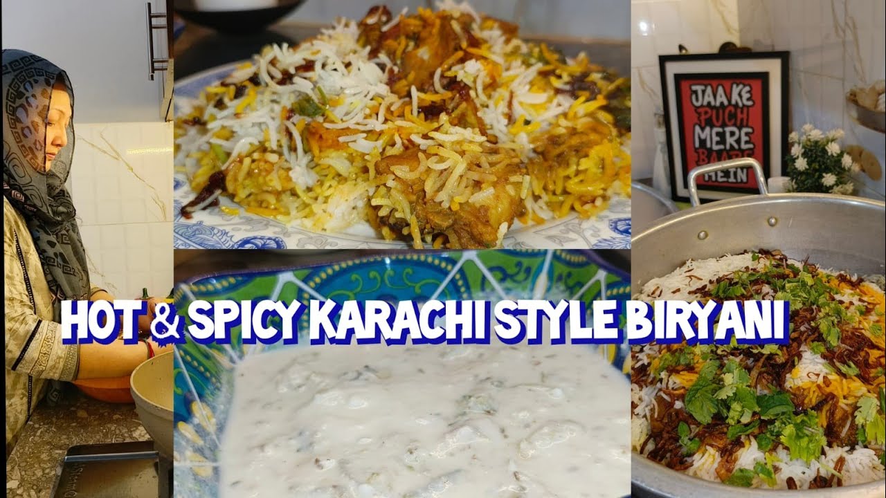 Karachi ki masaledar biryani || recipe by foodie mariam 
