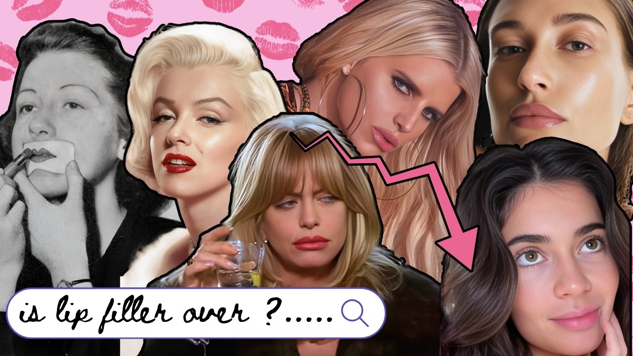 Why Lip Fillers Are Out and Vintage Lip Shapes Are In: A Beauty History
