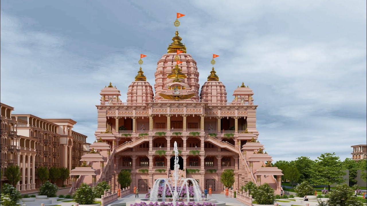 ISKCON Bhuvaikuntha Pandharpur..New Project. Hindi Walkthrough