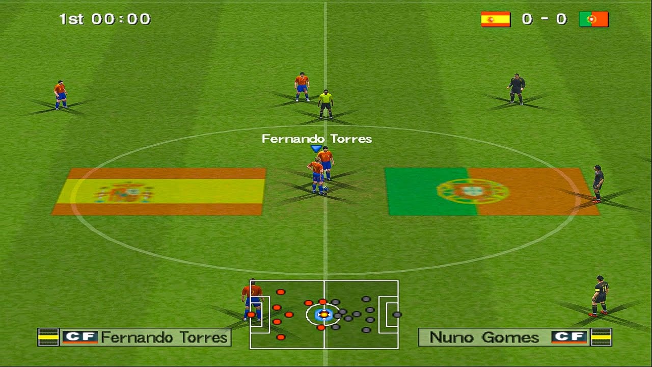 Pro Evolution Soccer 6 - Spain vs Portugal | PS2
