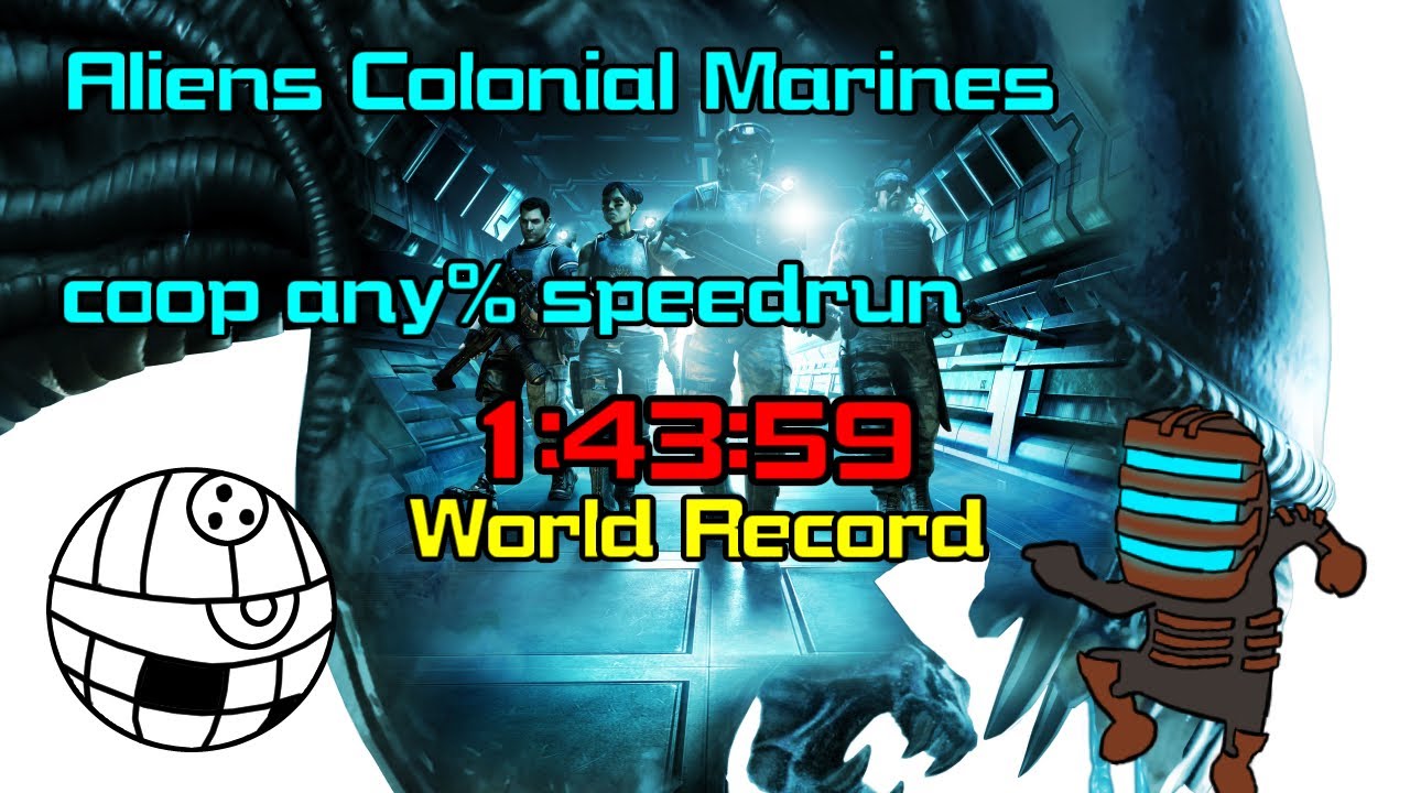 Aliens: Colonial Marines speedrun coop any% 1:43:59 WR