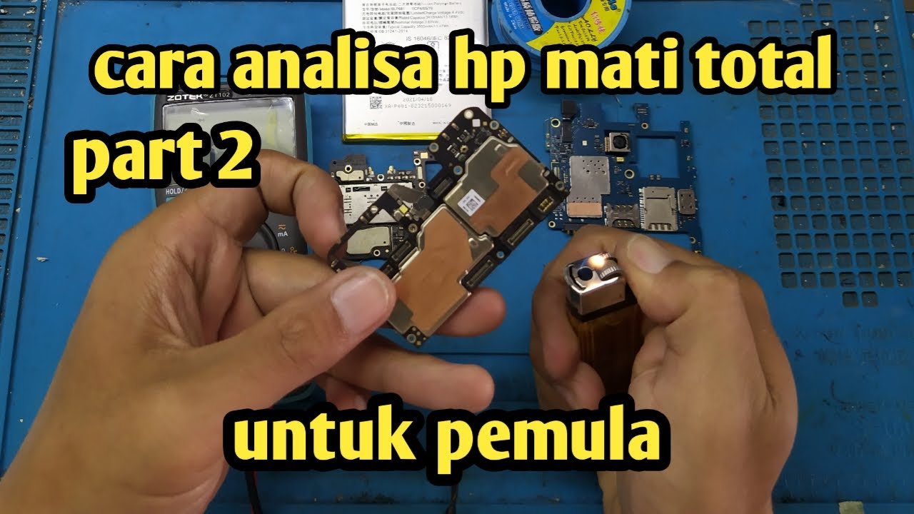 cara analisa hp matot untuk pemula part 2 mudah di pahami
