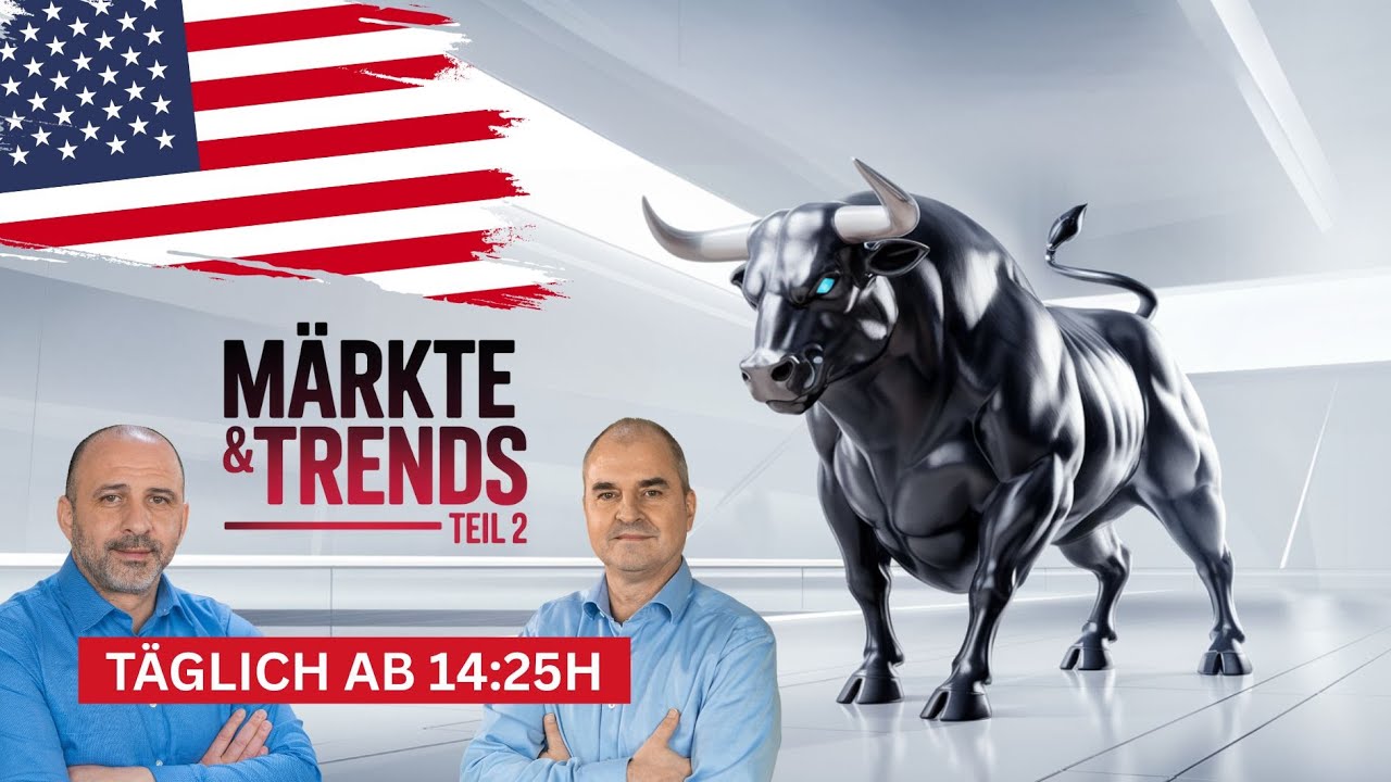 M&auml;rkte & Trends Teil 2 | T&auml;gliche Handelsideen & Analysen mit Samir & Andreas Live Chat