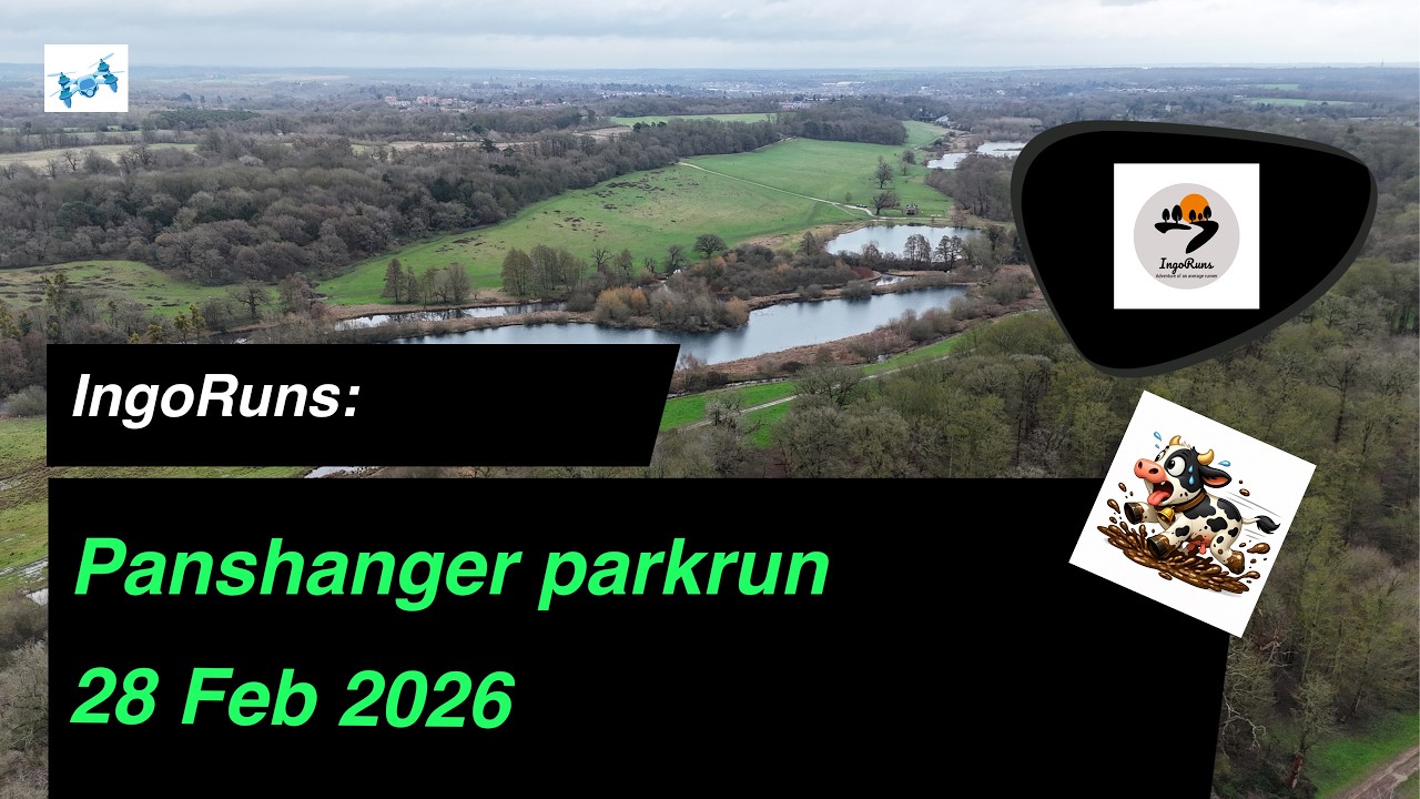 Panshanger parkrun: epic muddy one lap trail run