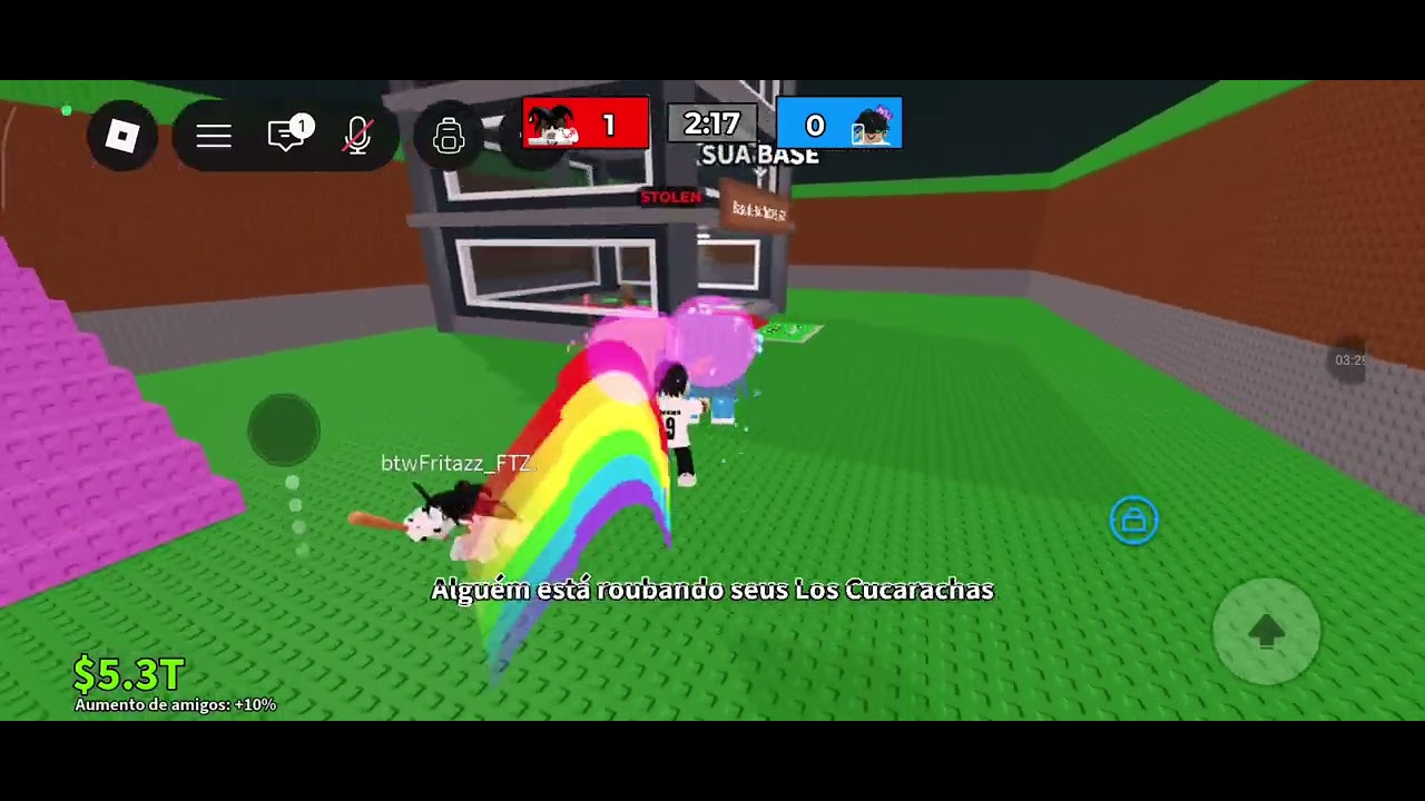 PvP contra o fritazz
