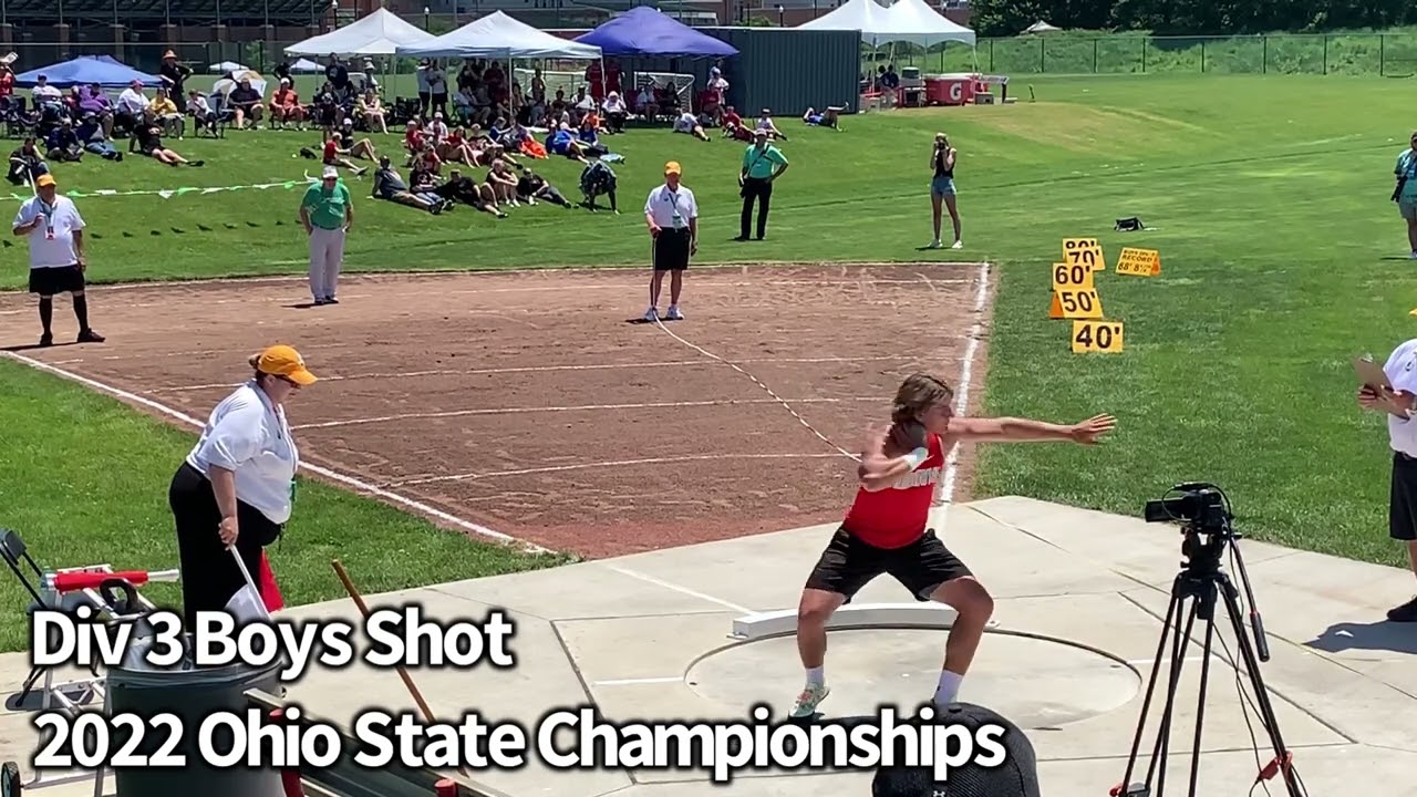Division 3 Shot Put State Championships - Ohio Boys 2022
