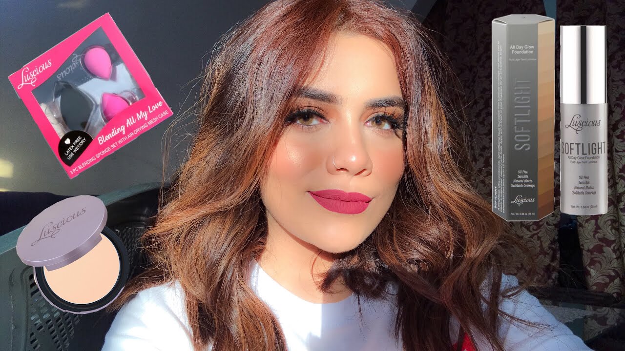 LUSCIOUS COSMETICS SOFT LIGHT FOUNDATION REVIEW - DUAA SIDDIQUI